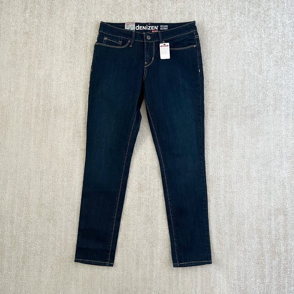 NWT Levi’s Denizen Blue Modern Skinny Jeans 4 Short